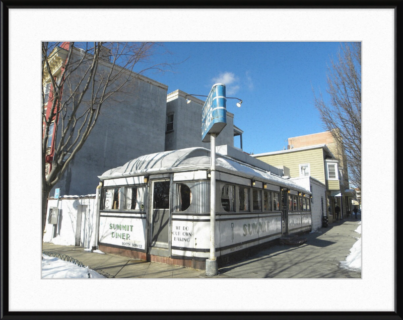 Summit Diner - Great Pictures Framed