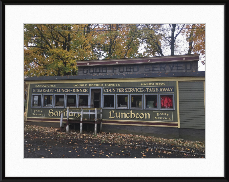 A Fake 1920's Diner - Great Pictures Framed