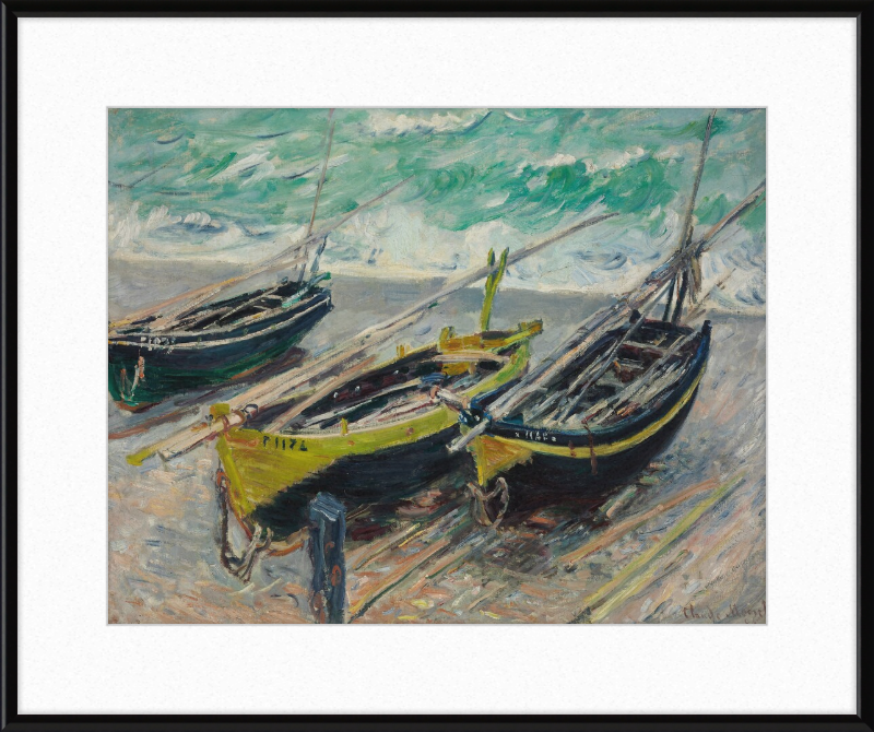 Three Fishing Boats - Great Pictures Framed