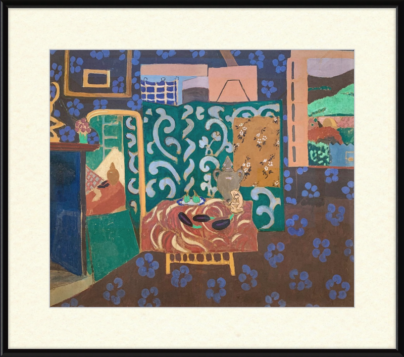 Interior with Aubergines - Great Pictures Framed