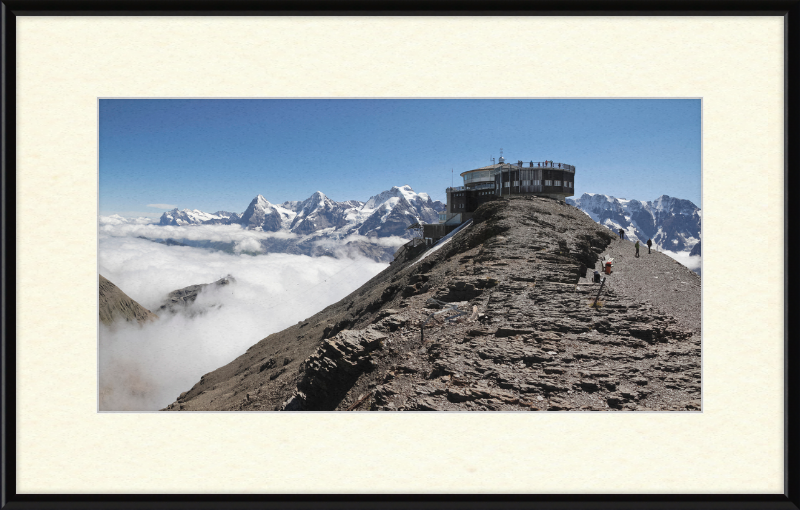 Schilthorn with Bernese Alps - Great Pictures Framed