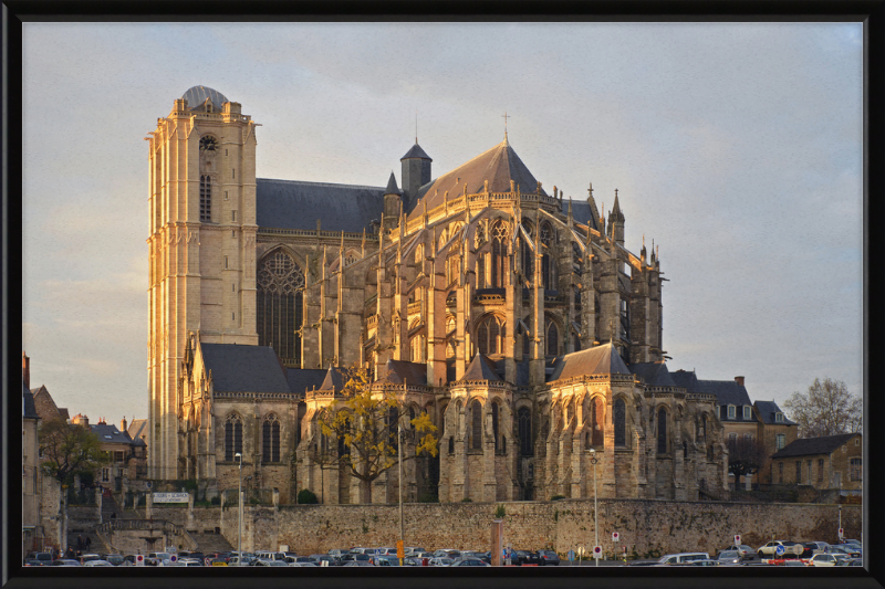 The Cathédrale Saint-Julien in Le Mans, France - Great Pictures Framed
