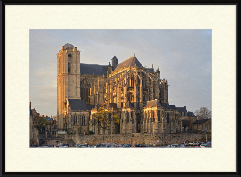 The Cathédrale Saint-Julien in Le Mans, France - Great Pictures Framed