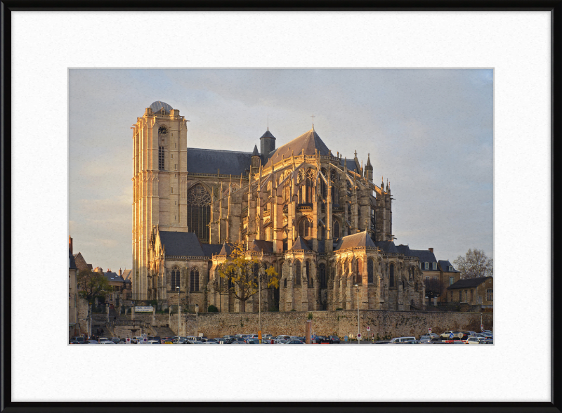 The Cathédrale Saint-Julien in Le Mans, France - Great Pictures Framed