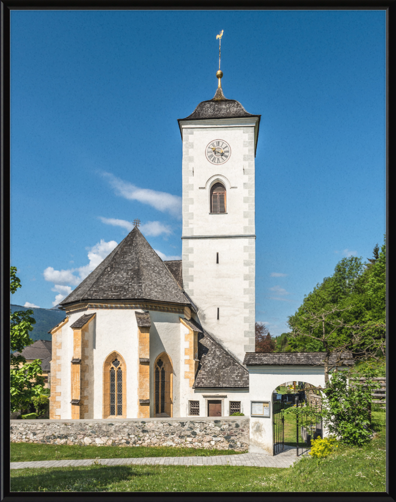 Nötsch Saak Church of St. Kanzian - Great Pictures Framed