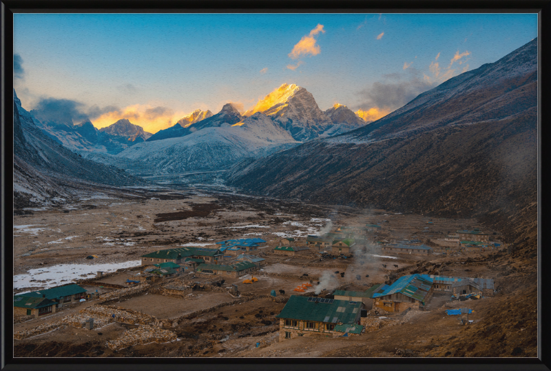 The Village of Pheriche - Great Pictures Framed