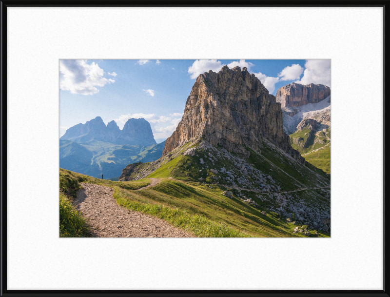 Passo Pordoi - Great Pictures Framed