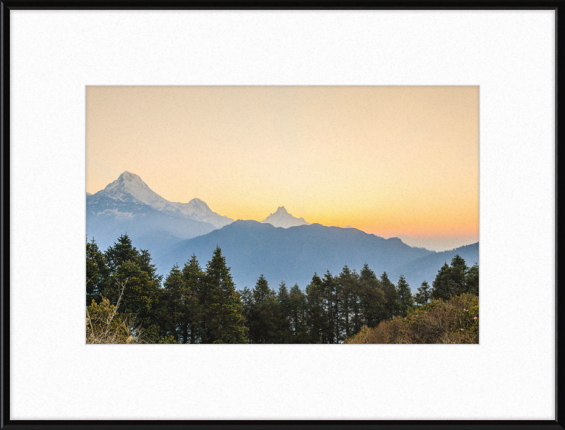 The Annapurna Range, Nepal - Great Pictures Framed