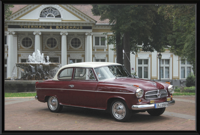 A Borgward Isabella - Great Pictures Framed