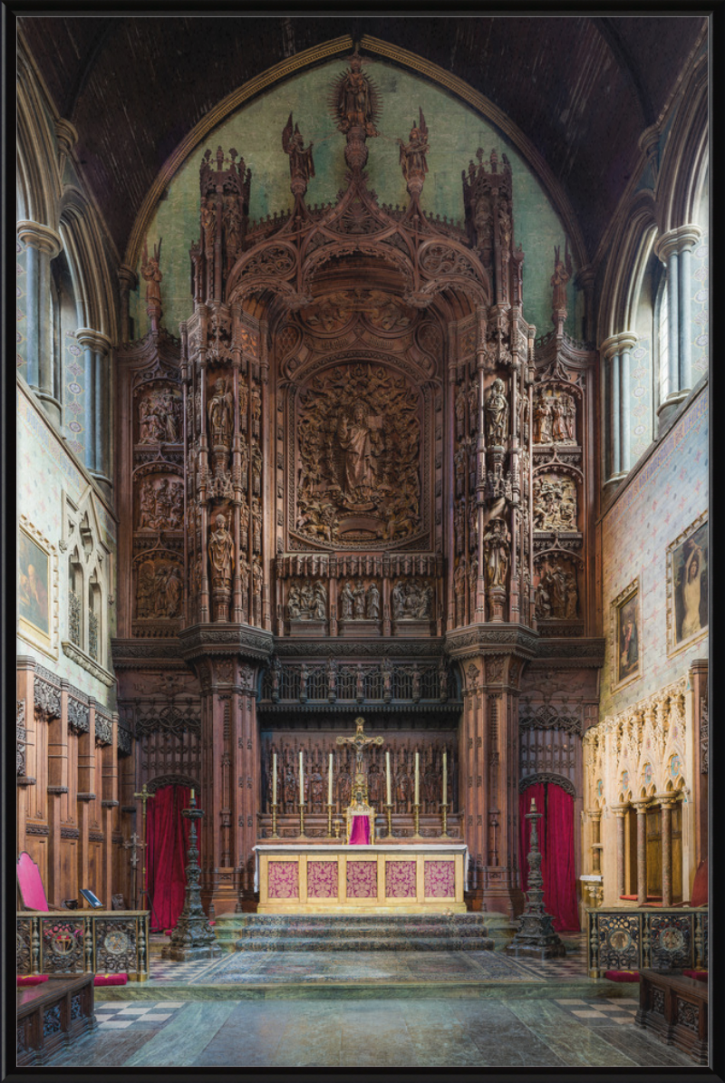 St Cuthbert's Church Philbeach Gardens Reredos, London, UK - Great Pictures Framed