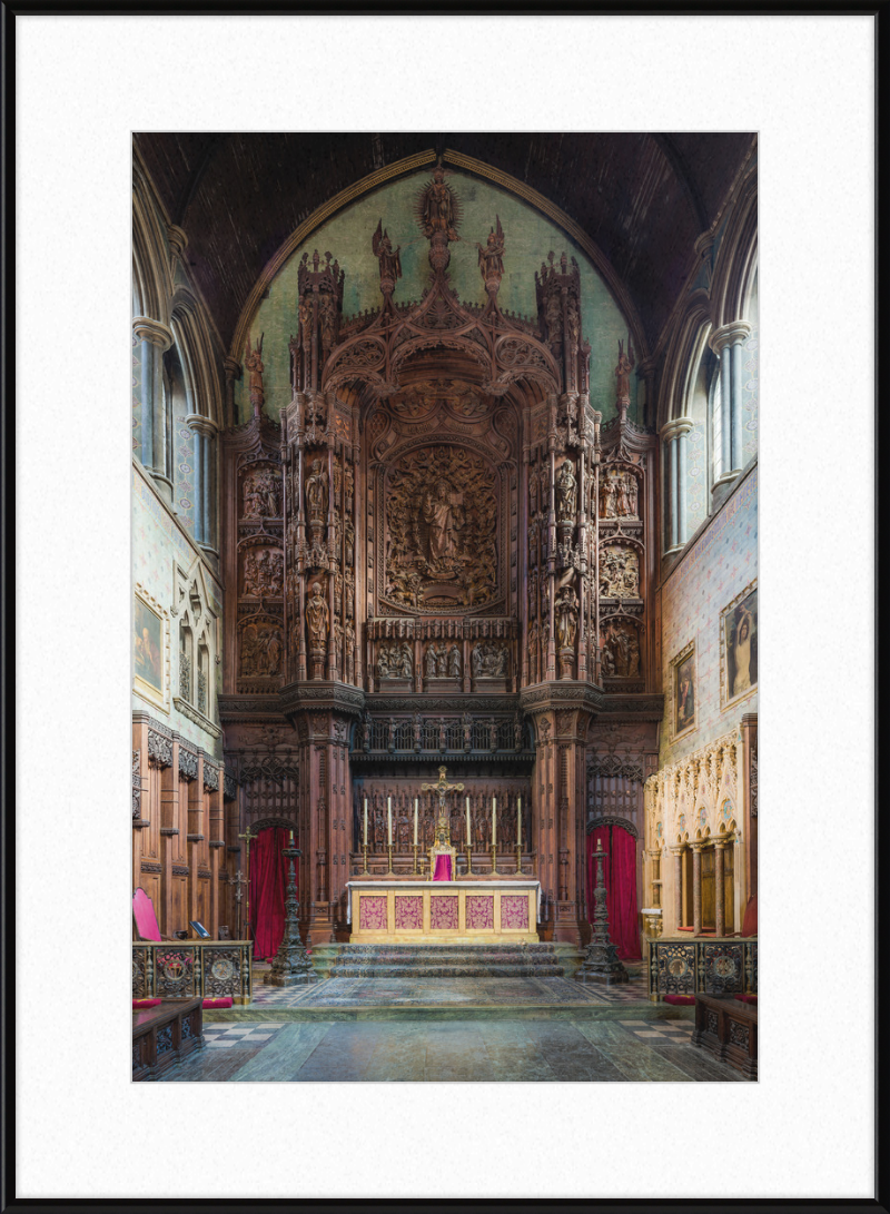 St Cuthbert's Church Philbeach Gardens Reredos, London, UK - Great Pictures Framed