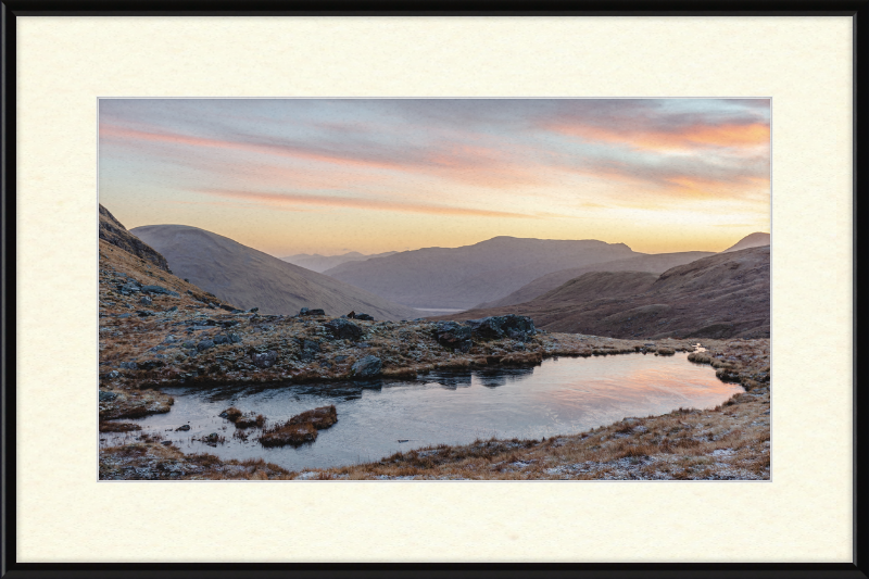 A Small Loch in the Scottish Highlands - Great Pictures Framed