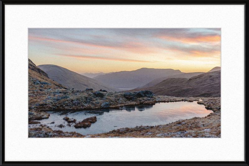 A Small Loch in the Scottish Highlands - Great Pictures Framed