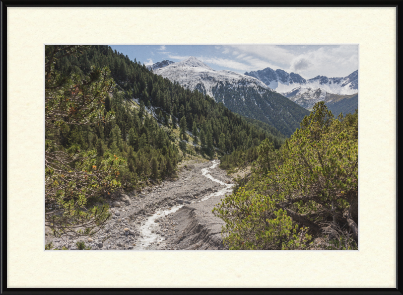 Bergtocht van S-charl naar Alp Sesvenna - Great Pictures Framed