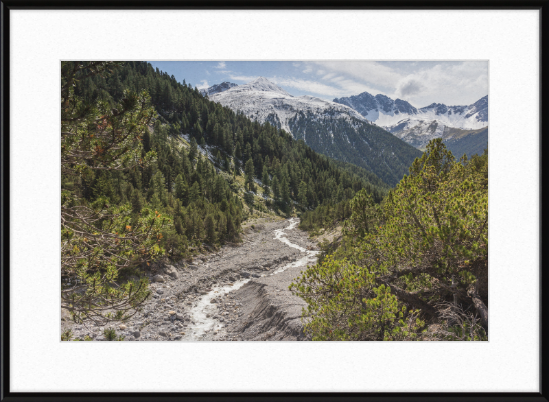 Bergtocht van S-charl naar Alp Sesvenna - Great Pictures Framed