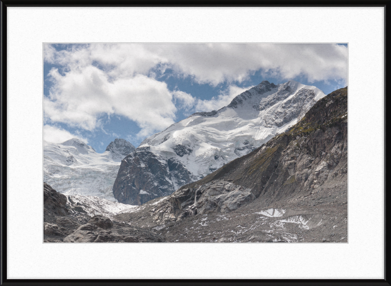 Gletsjerpad Trail to Morteratschgletsjer Glacier - Great Pictures Framed
