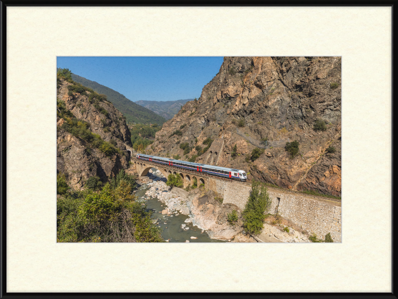 A Train between Bolkuş and Karabük - Great Pictures Framed