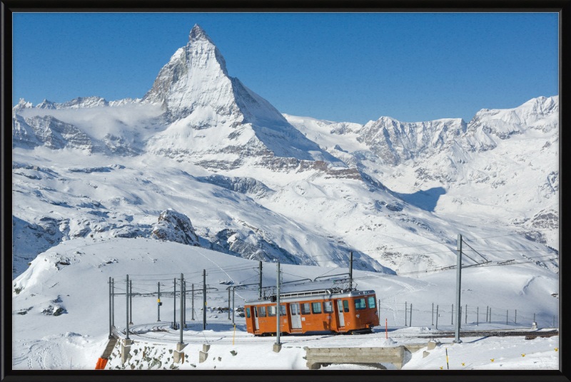 The Gornergrat Railway - Great Pictures Framed