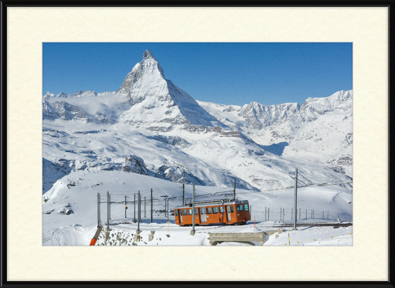The Gornergrat Railway - Great Pictures Framed