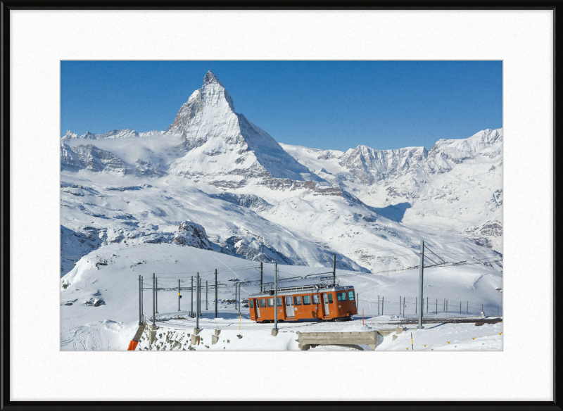 The Gornergrat Railway - Great Pictures Framed