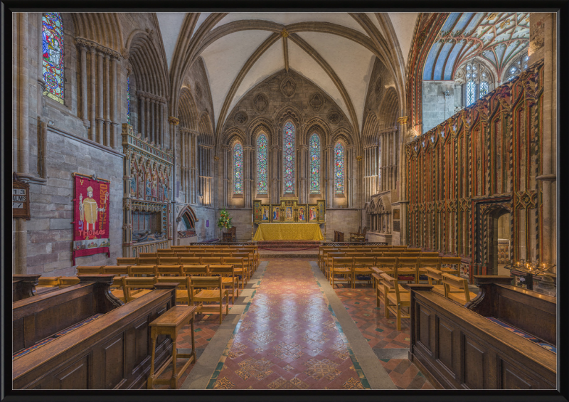 Hereford Cathedral Lady Chapel, Herefordshire, UK - Great Pictures Framed
