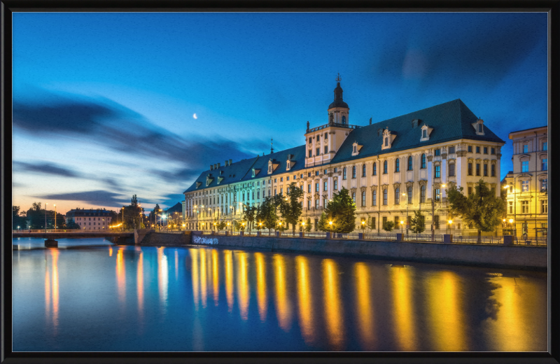 Wroclaw University in the Morning - Great Pictures Framed