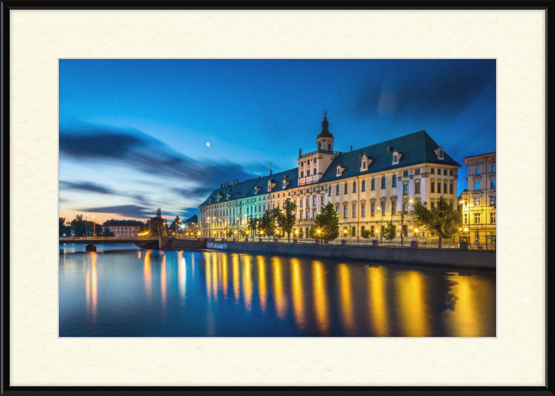 Wroclaw University in the Morning - Great Pictures Framed