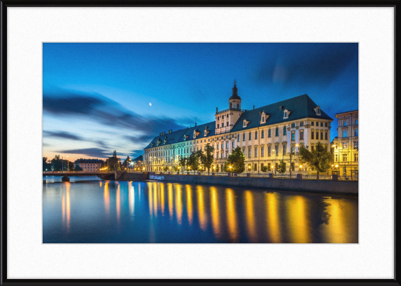 Wroclaw University in the Morning - Great Pictures Framed