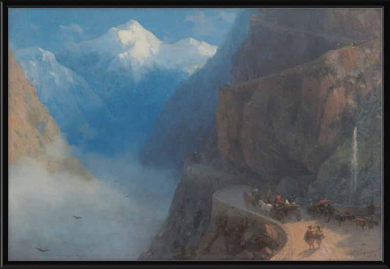 From Mleta to Gudauri (1868) - Great Pictures Framed