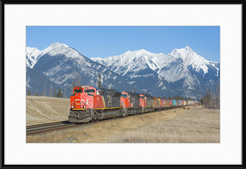 Hinton to Jasper Route - Great Pictures Framed