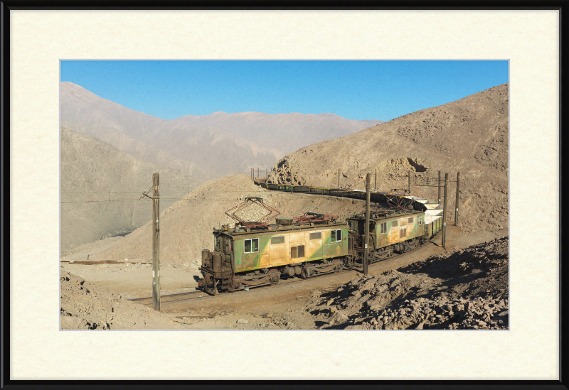 SQM GE 289A Boxcab Quillagua - Barriles - Great Pictures Framed