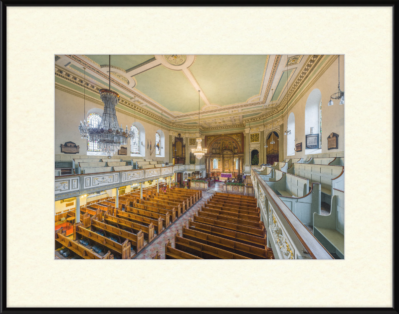 St Marylebone Parish Church Interior 1, London, UK - Great Pictures Framed