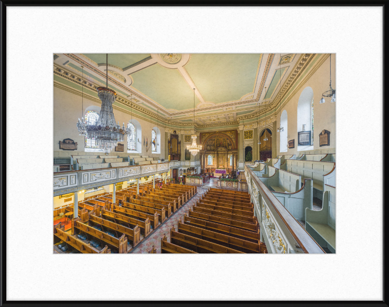 St Marylebone Parish Church Interior 1, London, UK - Great Pictures Framed