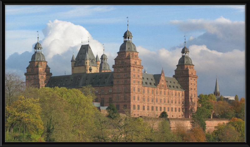 Schloss Johannisberg (Aschaffenburg) II - Great Pictures Framed
