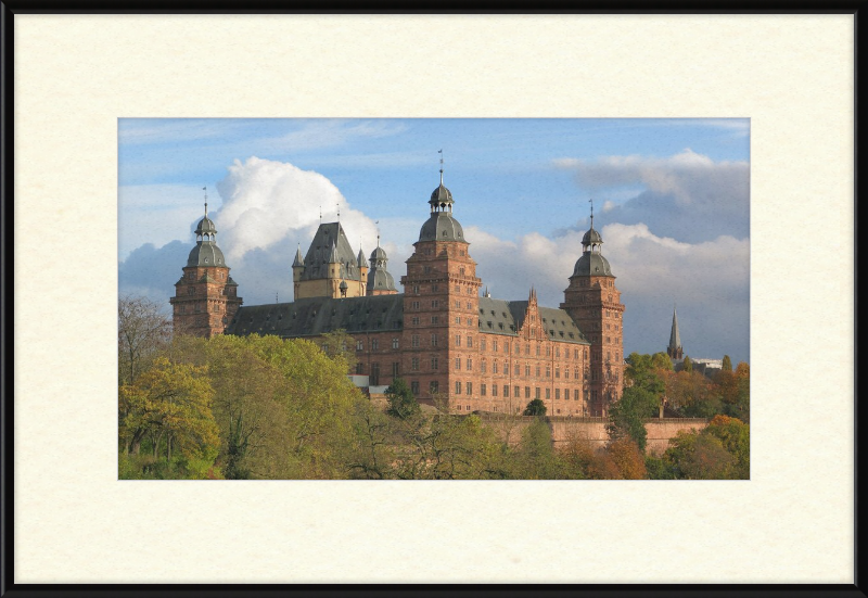 Schloss Johannisberg (Aschaffenburg) II - Great Pictures Framed