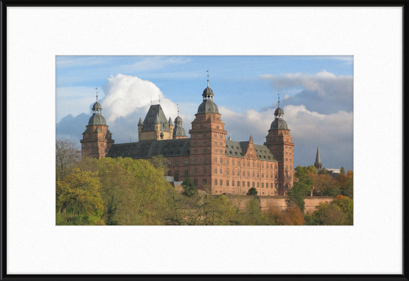 Schloss Johannisberg (Aschaffenburg) II - Great Pictures Framed