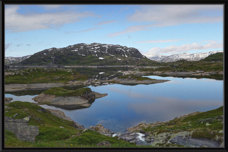 Lake Votna Hordaland Norway - Great Pictures Framed