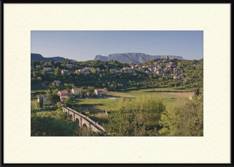 Village of Vieussan, Hérault, France - Great Pictures Framed