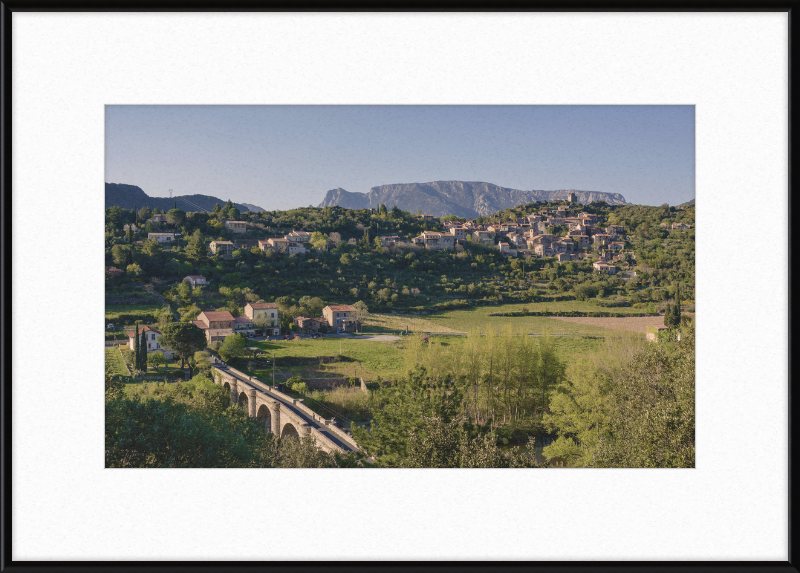 Village of Vieussan, Hérault, France - Great Pictures Framed