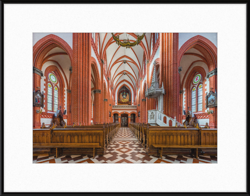 The Interior of the Church of Saint Marie in Palanga, Lithuania - Great Pictures Framed