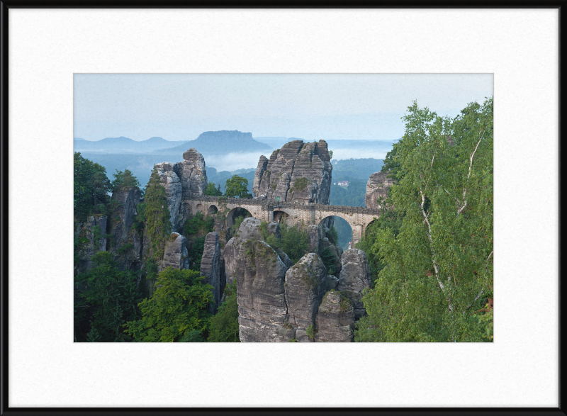 The Bastei Bridge - Great Pictures Framed