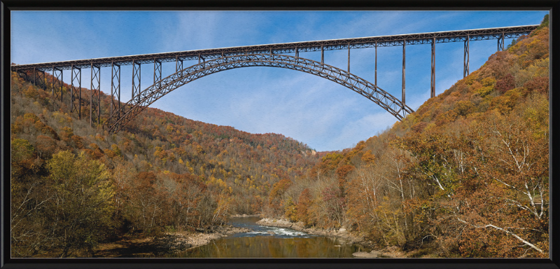 New River Gorge Bridge - Great Pictures Framed