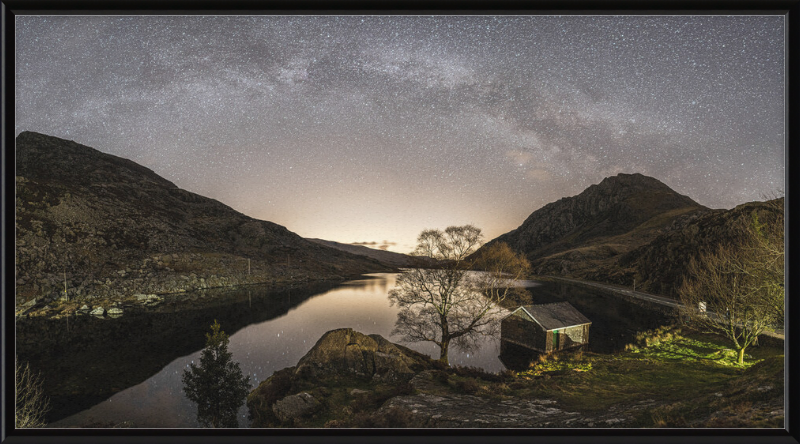Llyn Ogwen Milky Way - Great Pictures Framed