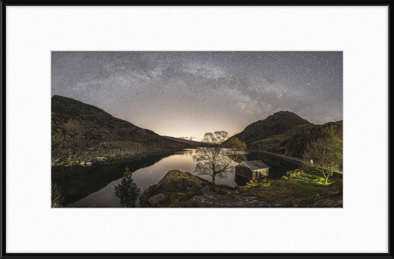 Llyn Ogwen Milky Way - Great Pictures Framed