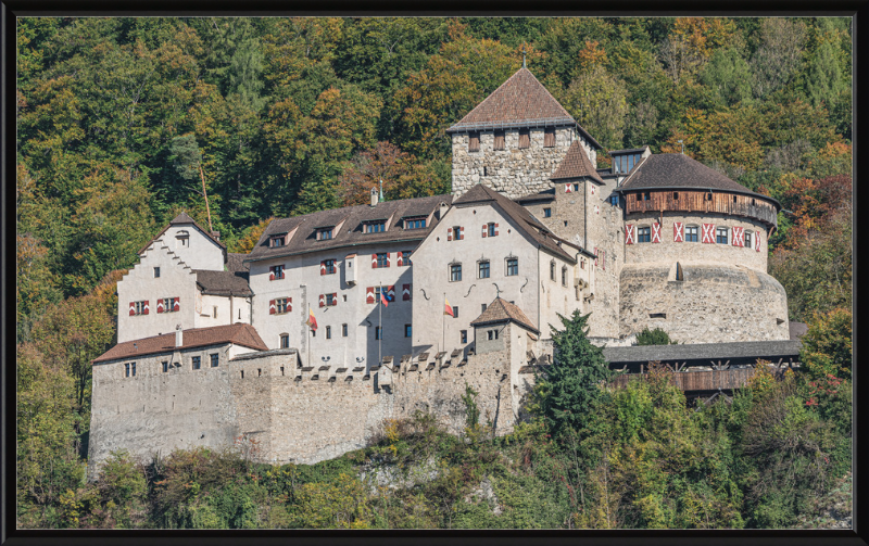 Vaduz Castle - Great Pictures Framed