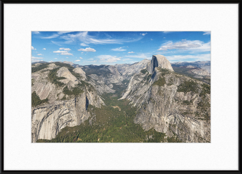 Half Dome in Eastern Yosemite Valley - Great Pictures Framed