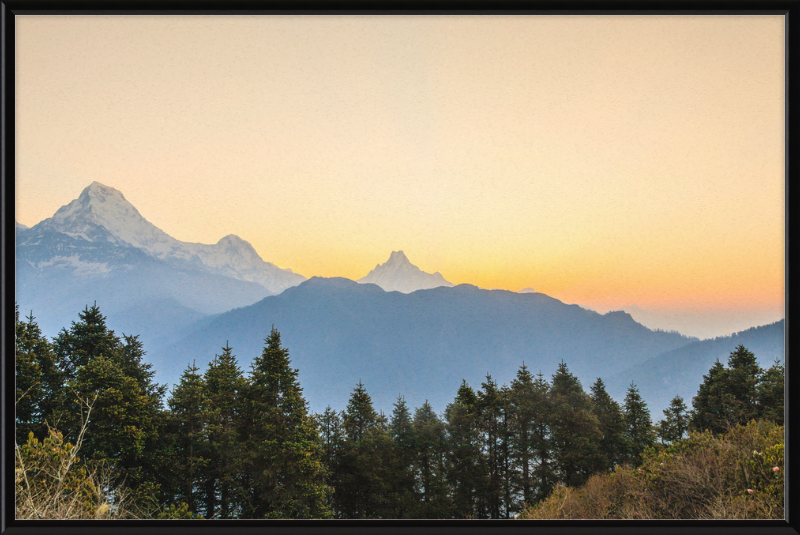 The Annapurna Range, Nepal - Great Pictures Framed
