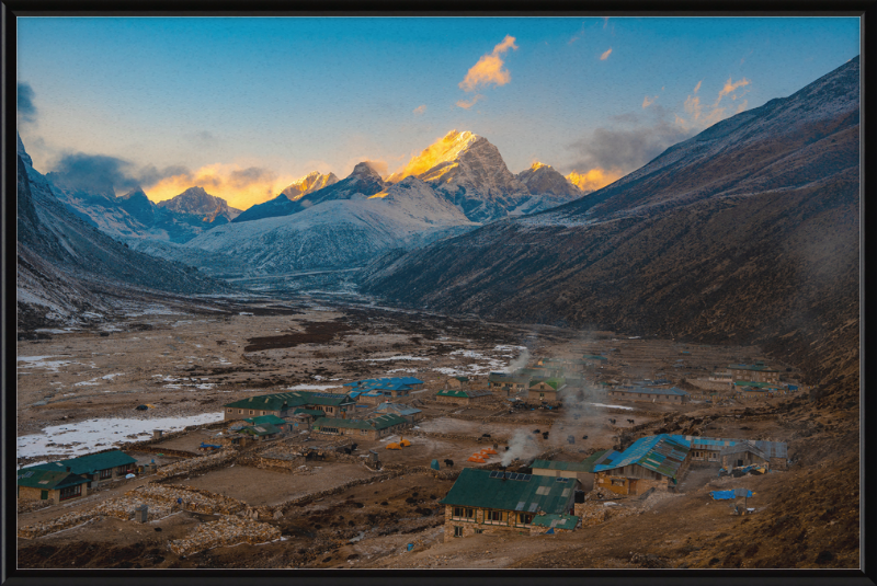 The Village of Pheriche - Great Pictures Framed