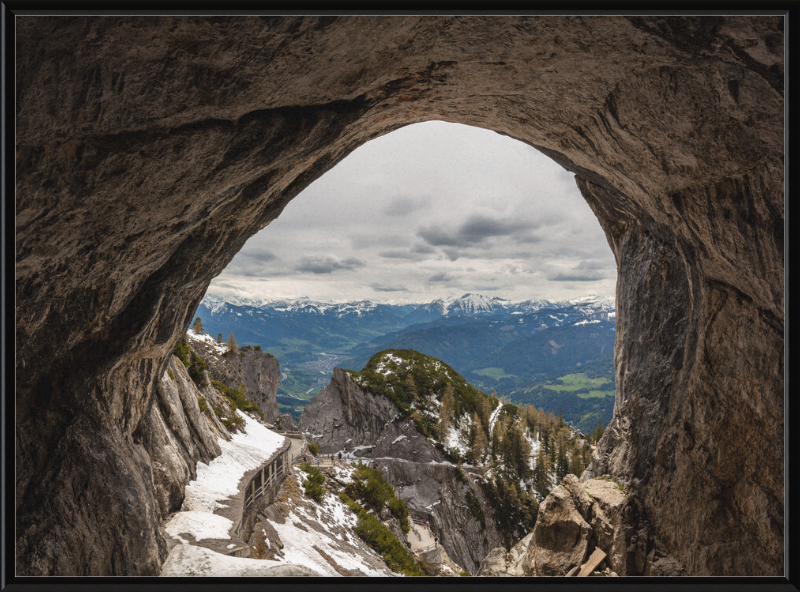 Eisriesenwelt Cave in Austria's Tennen Mountains - Great Pictures Framed