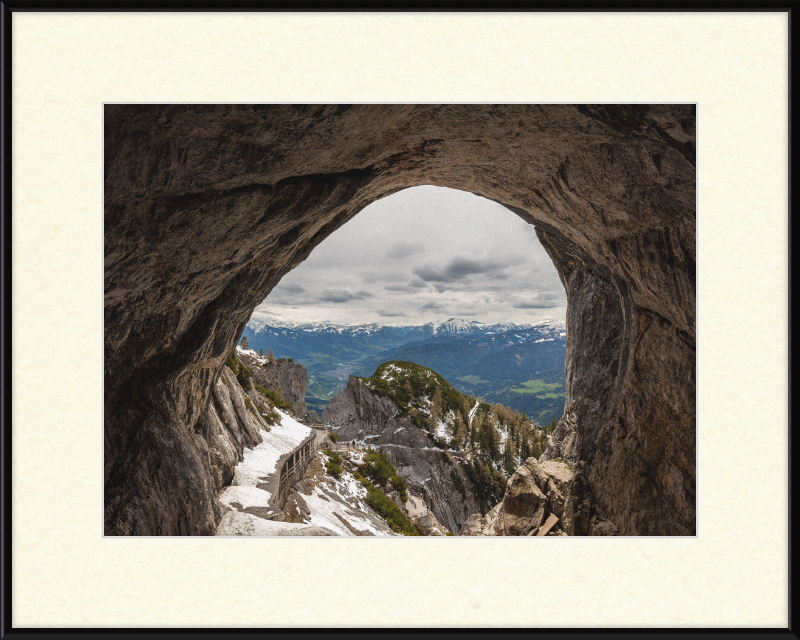 Eisriesenwelt Cave in Austria's Tennen Mountains - Great Pictures Framed